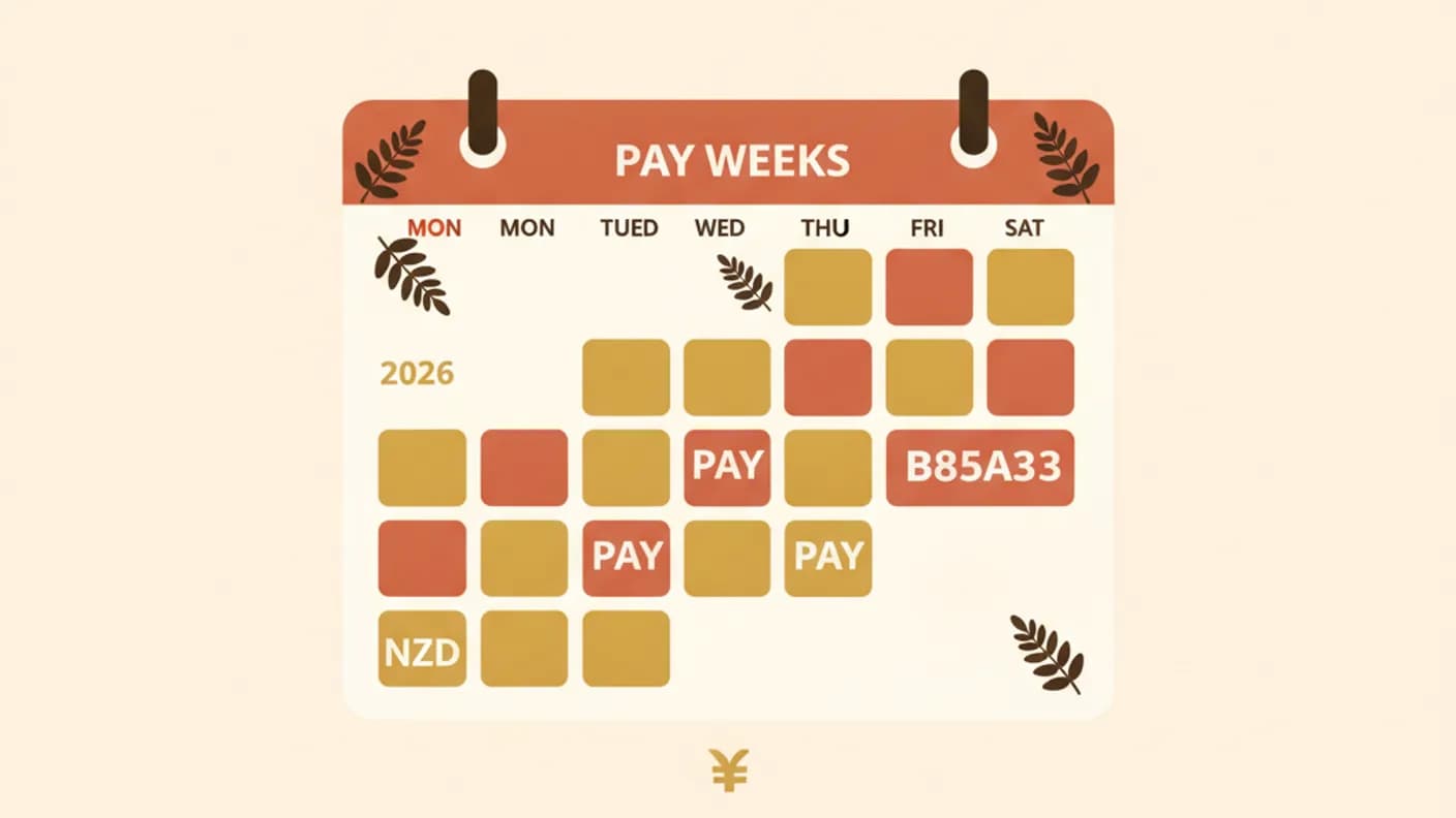 Average NZ power bill — warm illustration of a home, lightbulb and bill