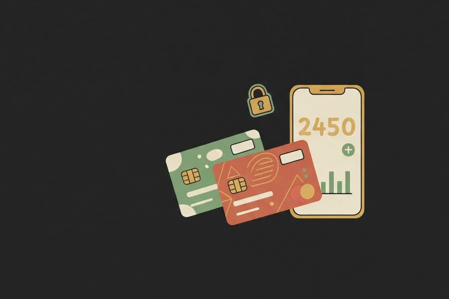 Choosing a bank, and an app to watch it, illustration