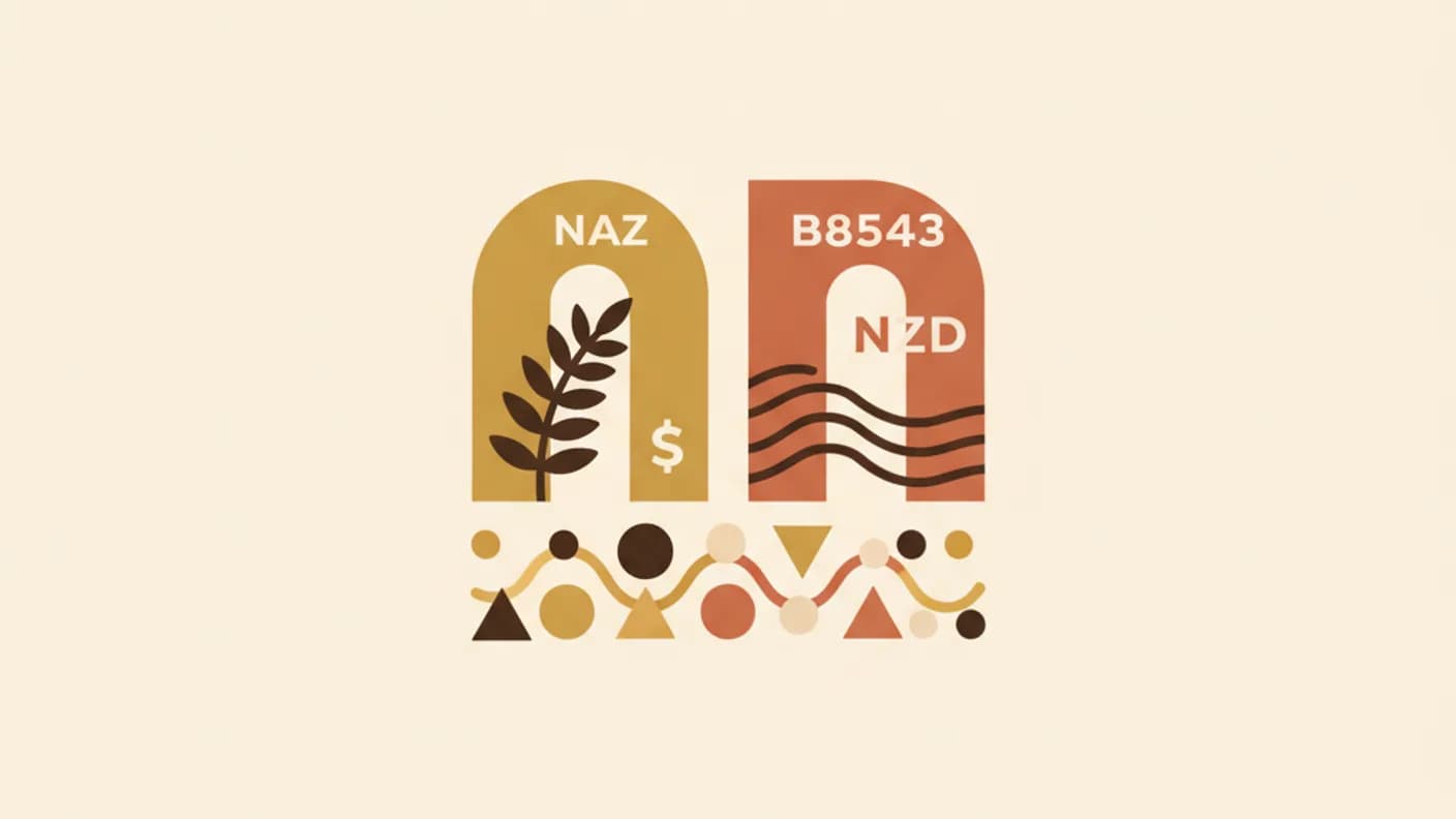 Kiwibank vs ANZ compared — two NZ bank cards on a warm desk