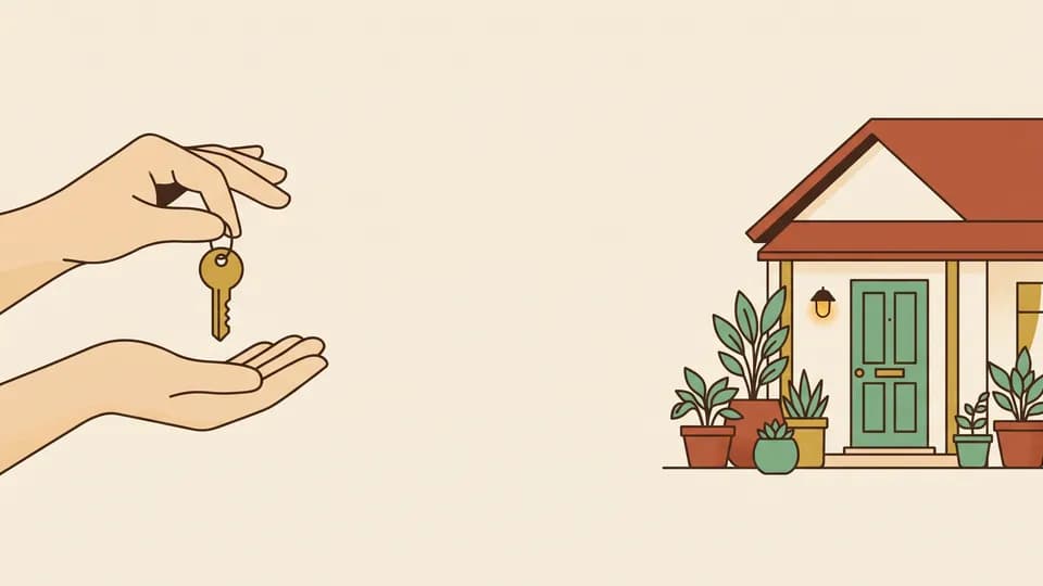 Buying Your First Home — illustration